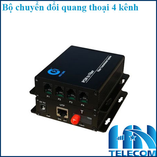 Bộ chuyển đổi quang thoại 4 kênh