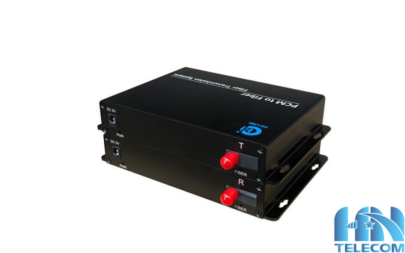 bộ chuyển đổi quang thoại 8 kênh holink