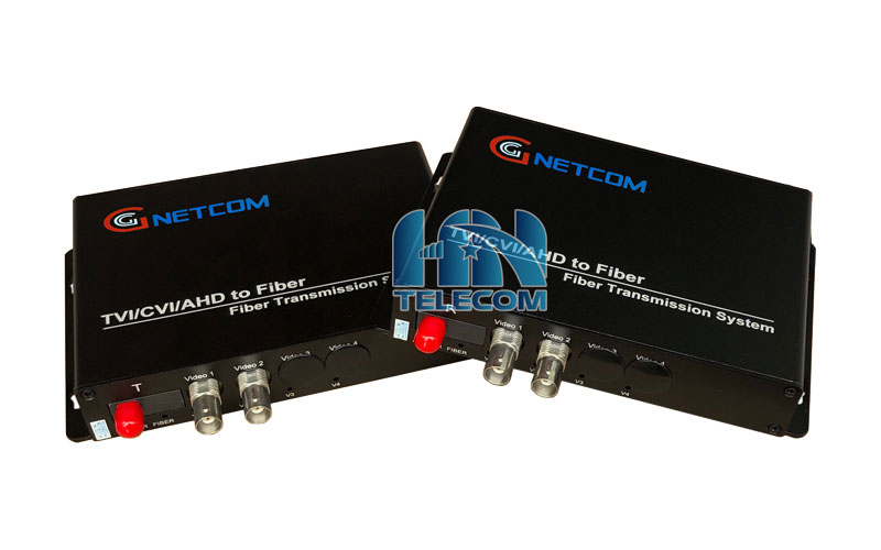 Bộ chuyển đổi Video quang 2 kênh Gnetcom