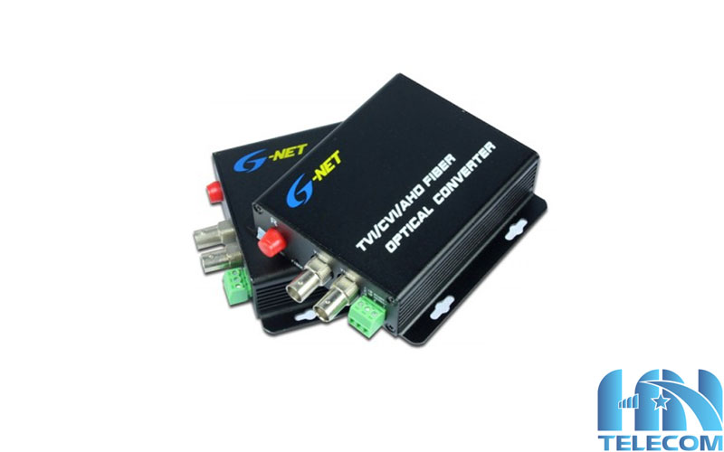 Bộ chuyển đổi video quang G-net G2V-CVI-AHD-20 2 kênh