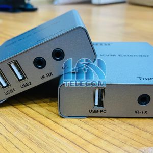 Bộ kéo dài HDMI 60m qua cáp mạng lan RJ45 có USB