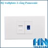 Bộ wallplate 2 cổng panasonic âm tường