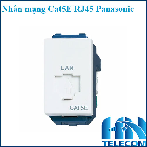nhân mạng cat5e RJ45 panasonic âm tường