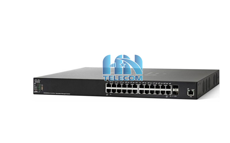 Switch cisco SF350-24-K9 24 port 10/100 + 2 sfp/copper