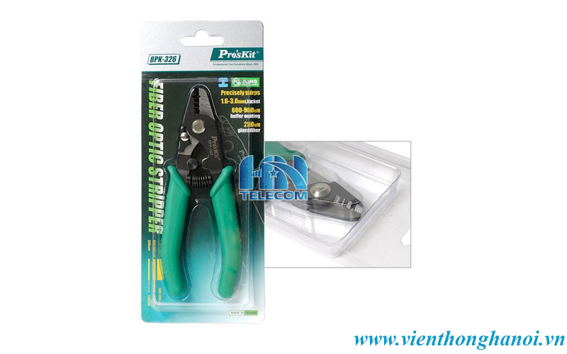 Kìm tuốt sợi quang Pro'skit 8PK-326