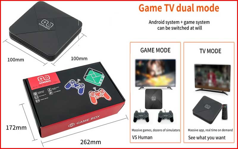 GAME BOX G5 vừa chơi game vừa làm tivi Android