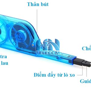 Cấu tạo bút làm sạch đầu nối MPO