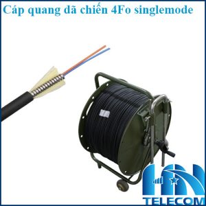 Cáp quang dã chiến 4Fo singlemode
