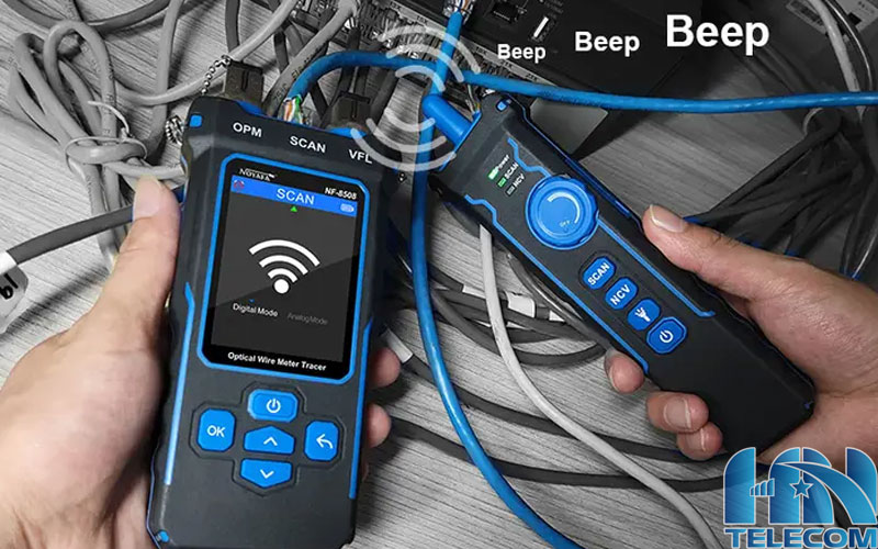máy test mạng nf-8508 kèm đo OPM