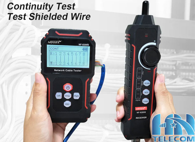 Máy kiểm tả và dò tìm dây cáp noyafa NF-8209S