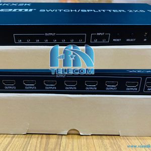 Bộ chia HDMI 2X8 3M-SPL-2IN8OUT