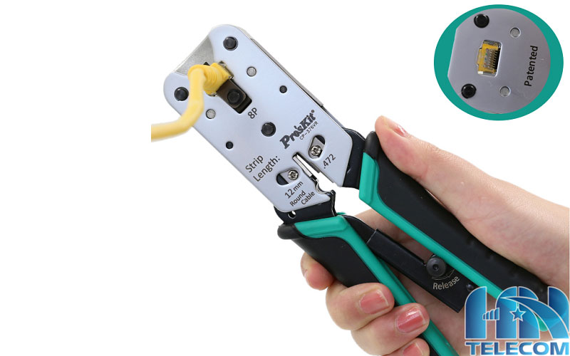 Kìm bấm mạng Pro'skit 