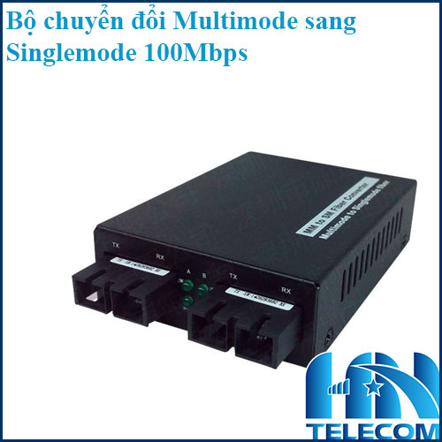 Bộ chuyển đổi multimode sang singlemode 100Mbps