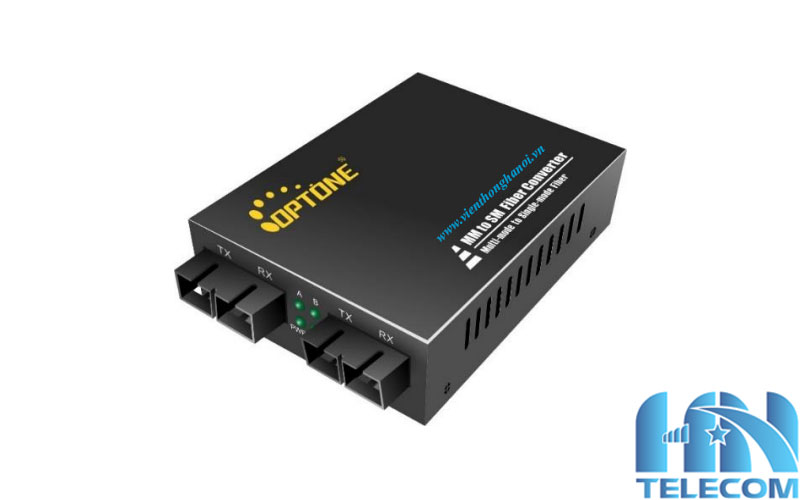 Converter chuyển đổi Multimode sang singlemode OPTONE OPT-2020