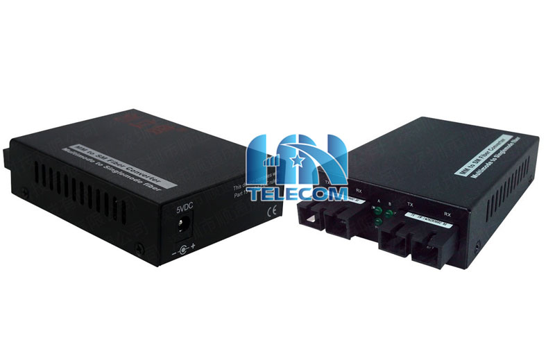 Bộ chuyển đổi quang multimode sang singlemode 1000Mbps 3M-1G-MTS