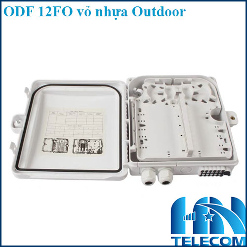 ODF 12FO outdoor vỏ nhựa