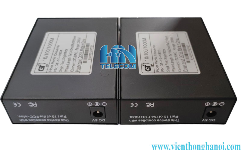 Bộ chuyển đổi quang điệnn Goldtech GT-1G-1SCA/B 1G