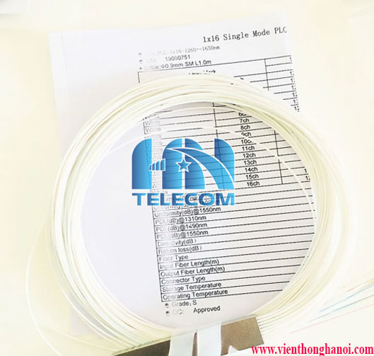 Bộ chia quang không đầu nối 1x16 0.9mm