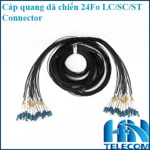 Cáp quang dã chiến 24Fo LC