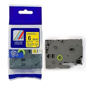 ứng dụng của về Giấy in nhãn TZE-611 6mm