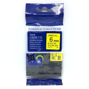 giới thiệu về Giấy in nhãn TZE-611 6mm