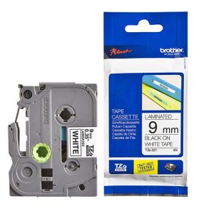 Đặc điểm của Giấy in nhãn TZE-211 9mm màu trắng Brother