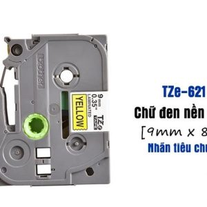 tính năng của Giấy in nhãn TZE-611 9mm màu vàng