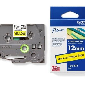 ứng dụng của Giấy in nhãn TZE-631 12mm