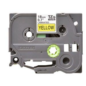 tính năng Giấy in nhãn Brother TZE-641 18mm màu vàng