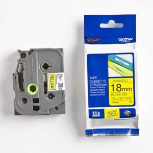 Giới thiệu Giấy in nhãn Brother TZE-641 18mm màu vàng