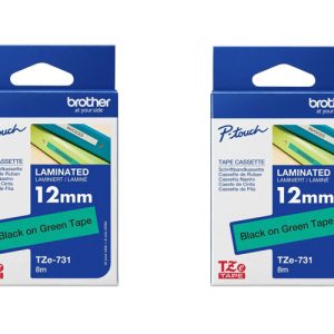 Thông tin về Giấy in nhãn TZE-731 12mm màu xanh