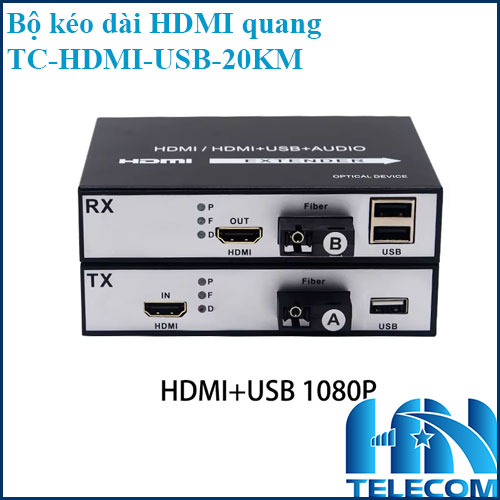 HDMI quang 20km SC-TC