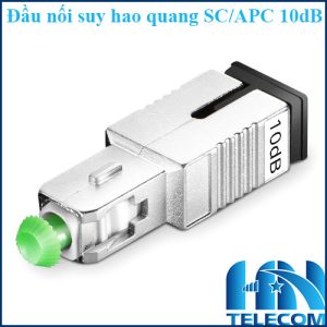 Đầu nối suy hao quang SC/APC 10dB
