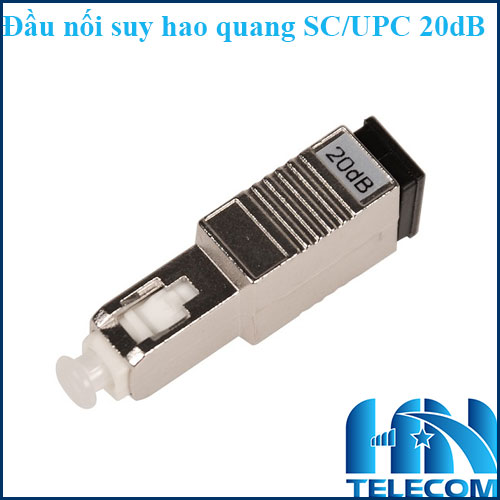 Đầu nối suy hao quang SC/UPC 20db