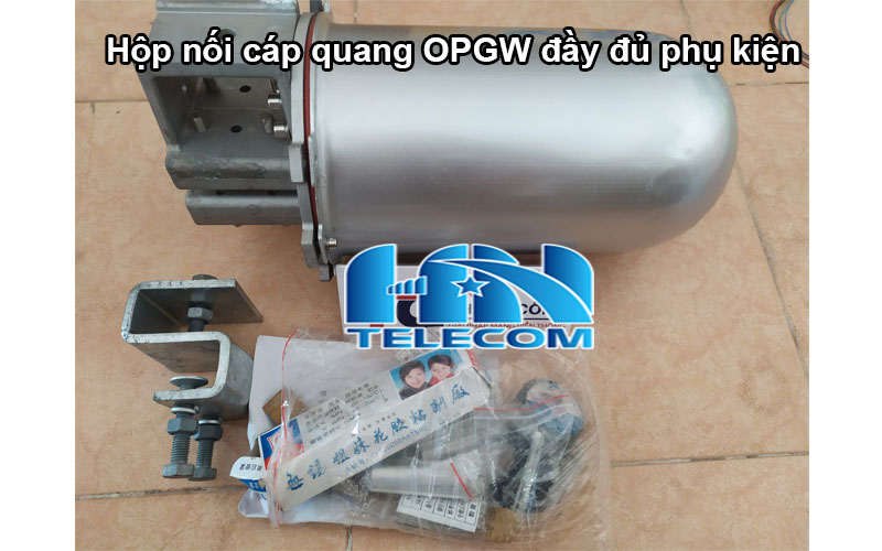 Hộp nối cáp quang OPGW đầy đủ phụ kiện