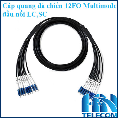 Cáp quang dã chiến 12FO Multimode
