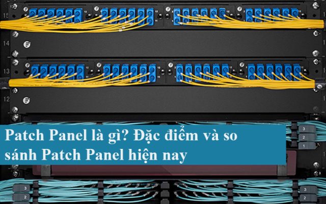 Patch Panel là gì? Đặc điểm và so sánh Patch Panel hiện nay