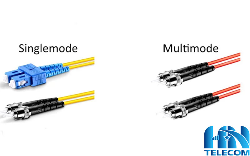so sánh cáp quang đơn mode và cáp quang đa mode