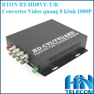 BTON BT-HD8VF-T/R- Bộ chuyển đổi Video quang 8 kênh 1080P