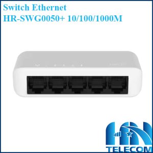 Switch Ethernet HR-SWG0050+ 10/100/1000M