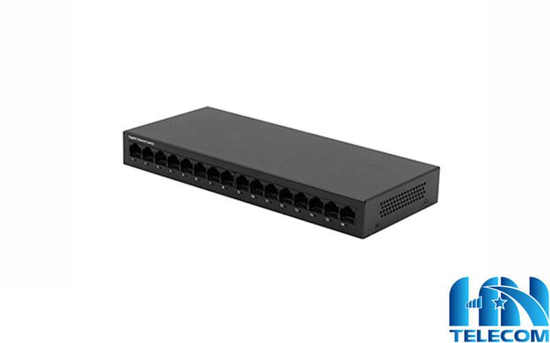 giới thiệu về Switch HRUI HR-SWG00160 16 cổng Gigabit 10/100/1000M