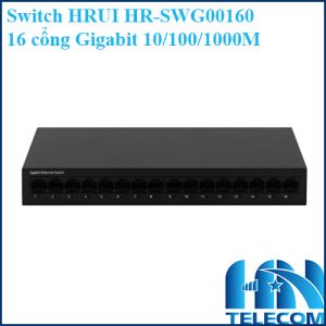 Switch HRUI HR-SWG00160 16 cổng Gigabit 10/100/1000M