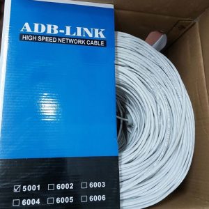 đặc điểm cấu tạo của Cáp mạng CAT5E ADB Link UTP 8 lõi đồng nguyên chất
