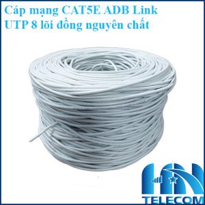 Cáp mạng CAT5E ADB Link UTP 8 lõi đồng nguyên chất