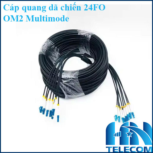 Cáp quang dã chiến 24FO OM2 Multimode