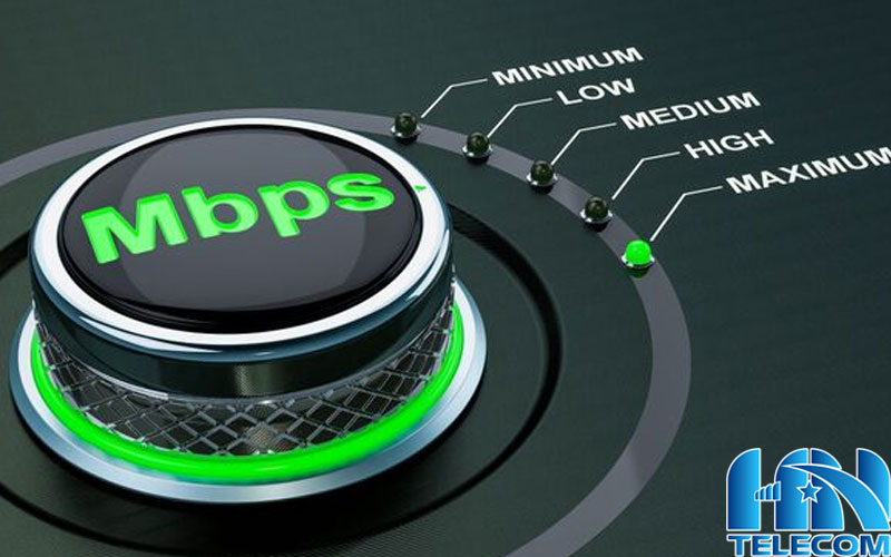 Tốc độ của Internet với băng thông 