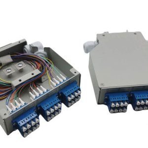 Giới thiệu chi tiết về Hộp phối quang ODF 8FO LC/UPC Din-rail chuẩn công nghiệp