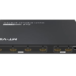 Giới thiệu MT-Viki MT-HD0204C - Bộ điều khiển màn hình ghép HDMI + DP 2x4 2 vào 4 ra 4K