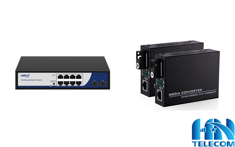 So sánh đặc điểm giữa Switch và Media Converter 