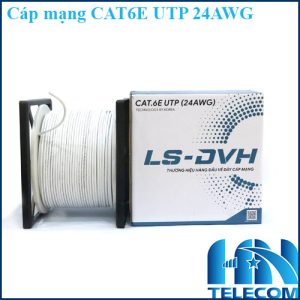 Cáp mạng CAT6E UTP 24AWG LS-DVH